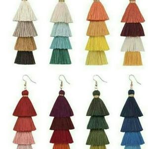 Bohemian/Vintage layered earrings. Buy 5 for 25